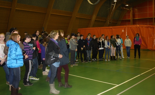 Alle venter spent p� hvem som vinner konkurransene.